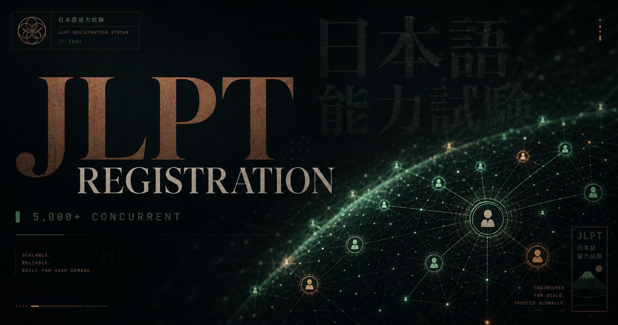 JLPT National Registration System — Win Naing Soe project case study