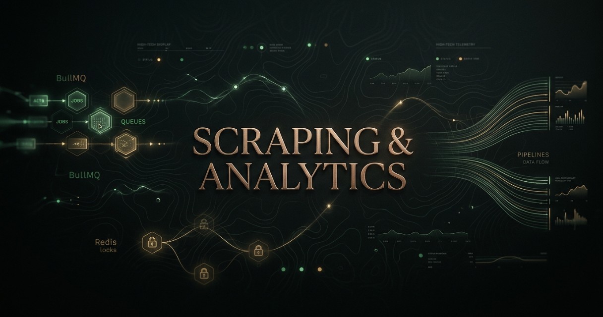 Multi-Platform Scraping & Analytics Platform — Win Naing Soe project case study